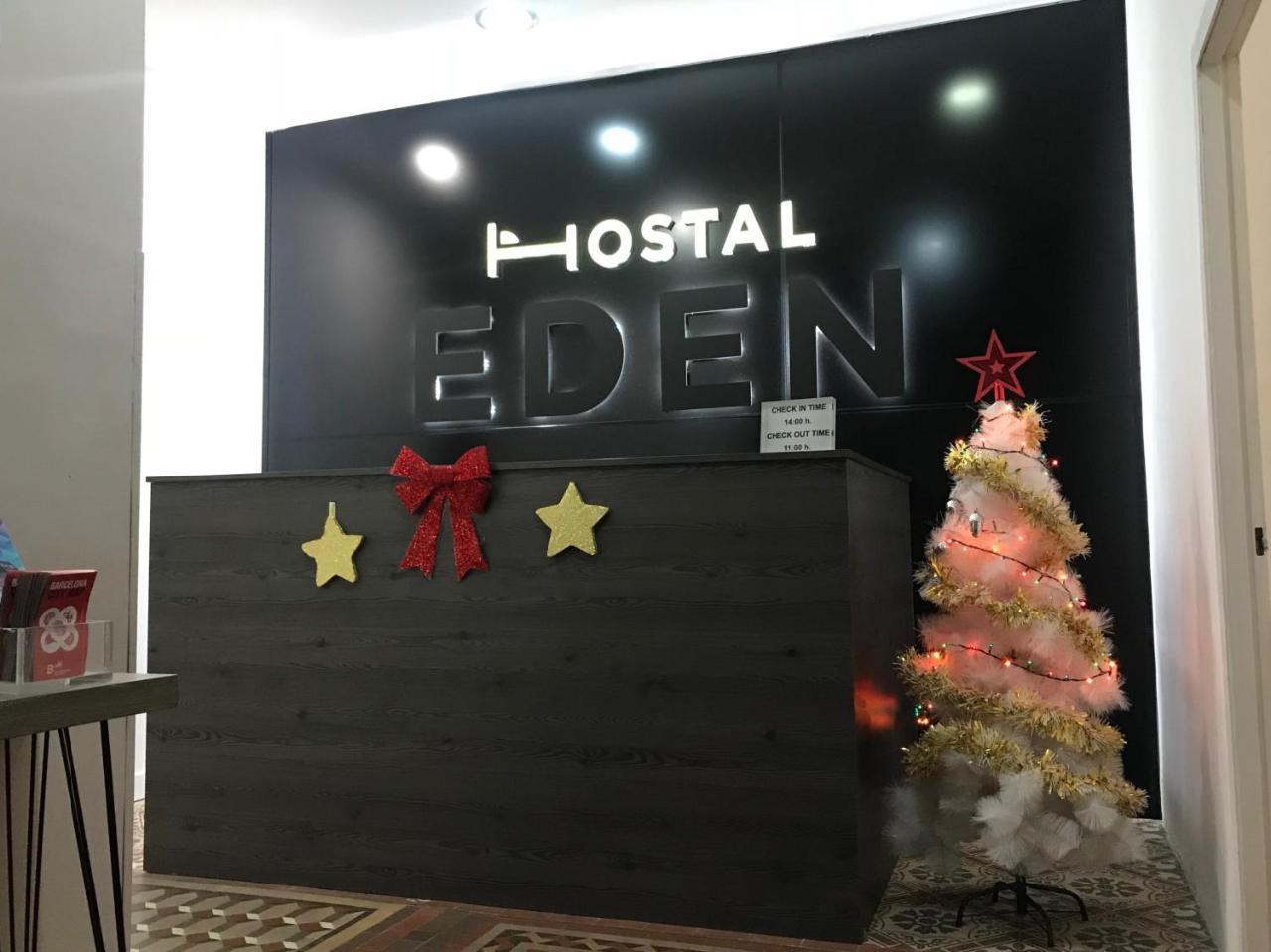 Hostal Eden Барселона Экстерьер фото
